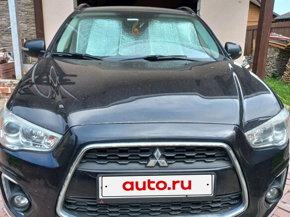 2013 Mitsubishi ASX I Рестайлинг, чёрный, 1200000 рублей - вид 1