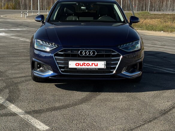 2020 Audi A4 40 TFSI V (B9) Рестайлинг, синий, 3290000 рублей - вид 3