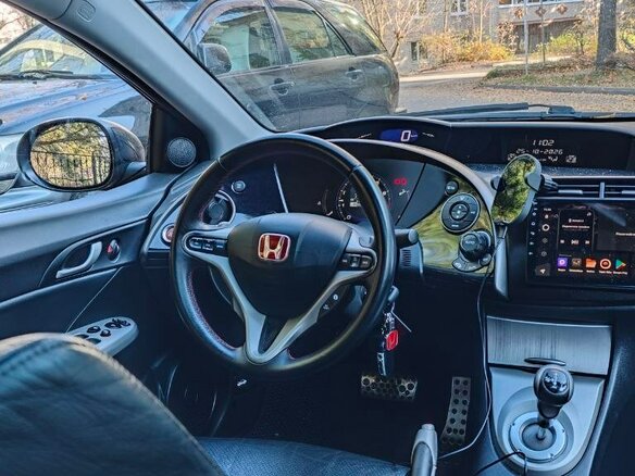 2008 Honda Civic AMT VIII Рестайлинг, красный, 920000 рублей - вид 13