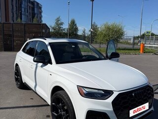 2022 Audi Q5 45 TFSI II (FY) Рестайлинг, белый, 4350000 рублей, вид 1