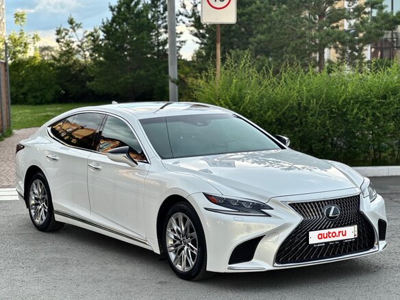 2018 Lexus LS 350 V, белый, 4444444 рублей - вид 4