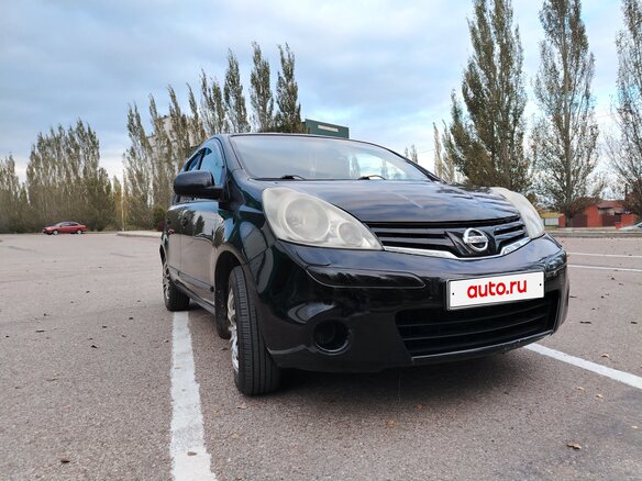 2009 Nissan Note I Рестайлинг, чёрный, 570000 рублей - вид 1