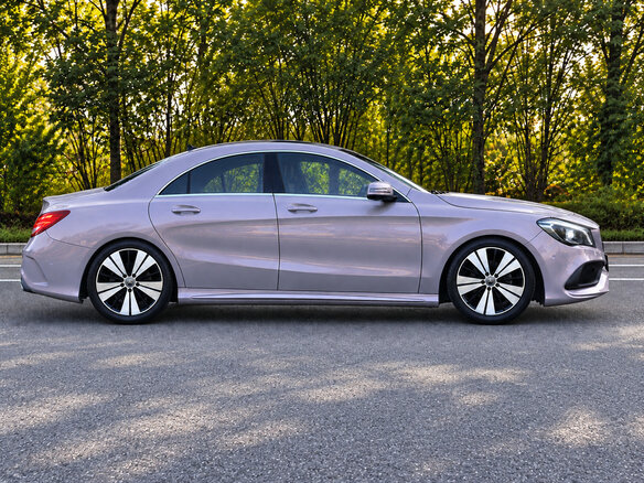 2019 Mercedes-Benz CLA 200 I (C117, X117) Рестайлинг, розовый, 1760000 рублей - вид 7