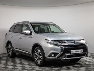 2019 Mitsubishi Outlander III Рестайлинг 3, серебристый, 1620777 рублей, вид 3
