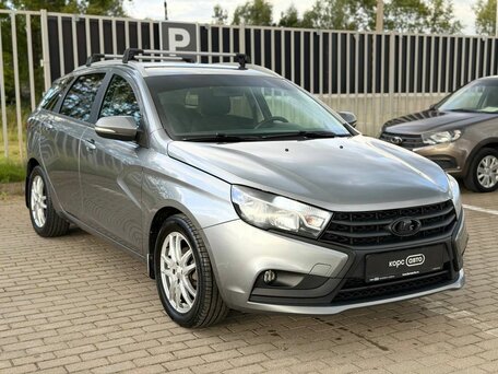 2020 Lada (ВАЗ) Vesta SW I, серый, 1074000 рублей, вид 1