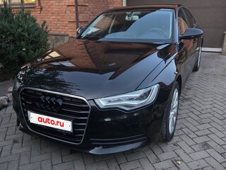 2014 Audi A6 IV (C7), чёрный, 2340000 рублей, вид 1