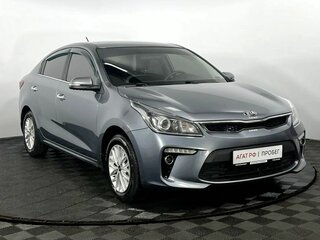 2017 Kia Rio IV, серый, 1150000 рублей, вид 4