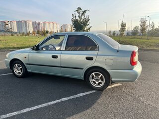 2008 Hyundai Accent ТагАЗ II, серебристый, 385000 рублей, вид 4