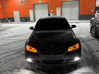 2006 BMW 3 серии 320i V (E90/E91/E92/E93), чёрный, 930000 рублей, вид 1
