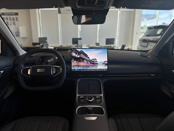 2026 Geely EX5 Гибрид EM-R, голубой, 3829990 рублей - вид 13