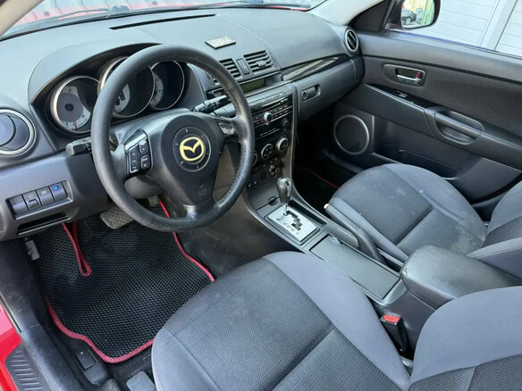 2008 Mazda 3 I (BK) Рестайлинг, красный, 545000 рублей - вид 16