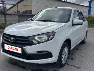 2021 Lada (ВАЗ) Granta I Рестайлинг, белый, 625000 рублей, вид 1