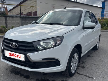 2021 Lada (ВАЗ) Granta I Рестайлинг, белый, 650000 рублей, вид 1