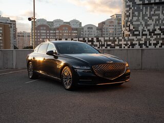 2021 Genesis G80 II, синий, 3550000 рублей, вид 1