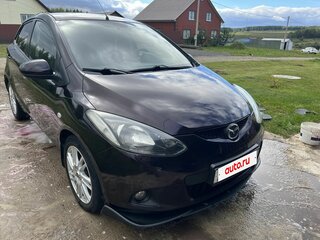2008 Mazda 2 II (DE), фиолетовый, 650000 рублей, вид 4