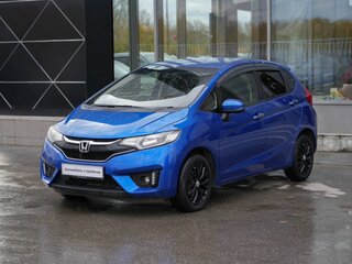 2017 Honda Fit III Рестайлинг, синий, 1103000 рублей, вид 1