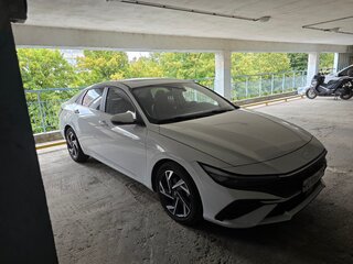 2023 Hyundai Elantra VII (CN7), белый, 2200000 рублей, вид 3