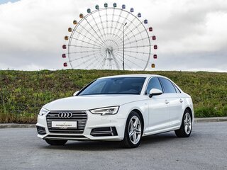 2018 Audi A4 V (B9), белый, 2050000 рублей, вид 1