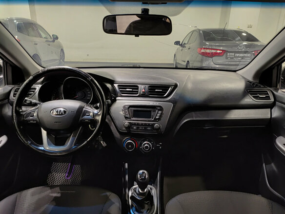 2014 Kia Rio III, чёрный, 828000 рублей - вид 13