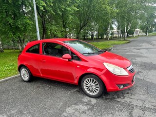 2008 Opel Corsa D, красный, 290000 рублей, вид 1