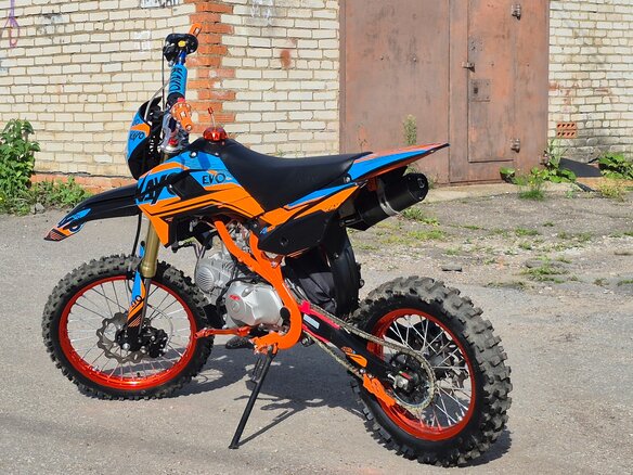 2024 Kayo Evolution YX140EM, оранжевый, 100000 рублей - вид 2