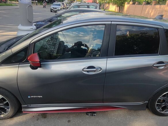 2017 Nissan Note Nismo e-Power II Рестайлинг, серый, 1650000 рублей - вид 5