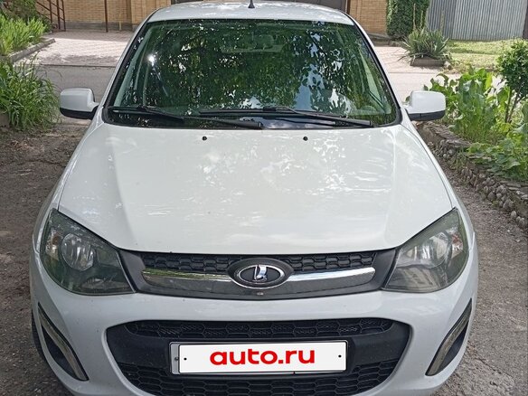2013 Lada (ВАЗ) Kalina II, белый - вид 2