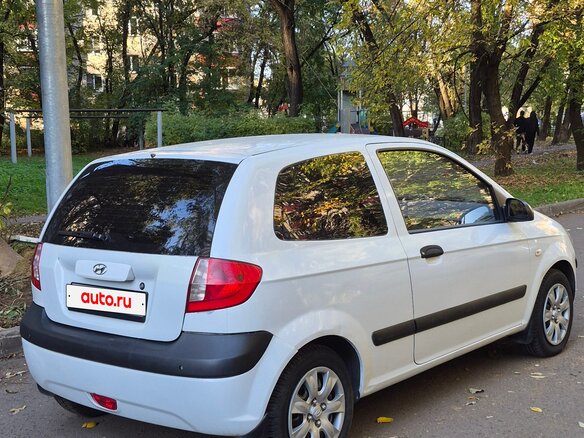 2010 Hyundai Getz I Рестайлинг, белый, 400000 рублей - вид 7
