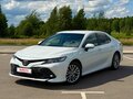 2018 Toyota Camry VIII (XV70), белый
