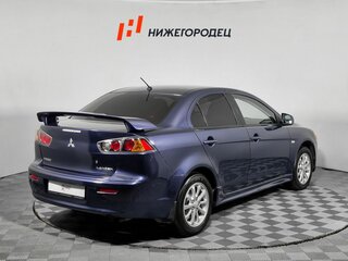 2011 Mitsubishi Lancer X Рестайлинг, синий, 729000 рублей, вид 5