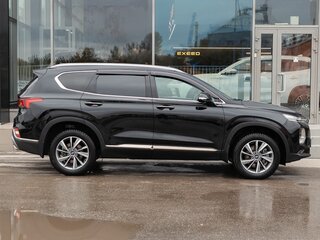 2020 Hyundai Santa Fe IV, чёрный, 3120000 рублей, вид 4