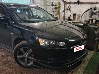 2008 Mitsubishi Lancer X, чёрный, 1100000 рублей, вид 1