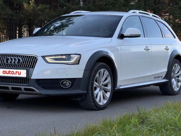 2012 Audi A4 allroad IV (B8) Рестайлинг, белый, 1540000 рублей