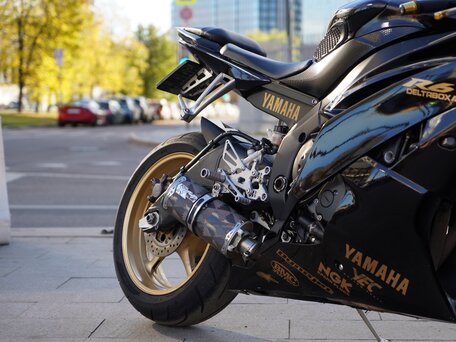 2008 Yamaha YZF-R6, коричневый, 590000 рублей, вид 4