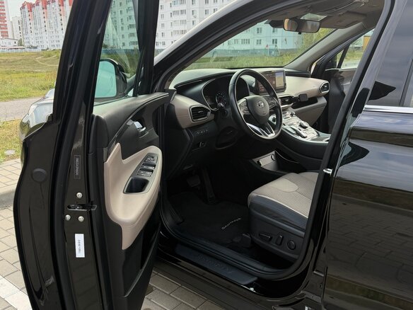 2023 Hyundai Santa Fe IV Рестайлинг, чёрный, 3200000 рублей - вид 6