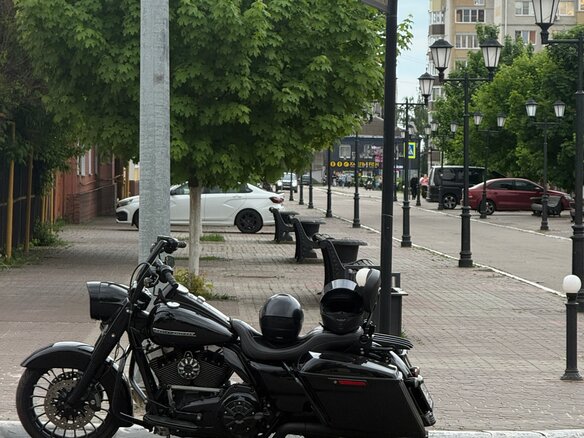 2014 Harley-Davidson Road King, чёрный, 1490000 рублей - вид 19