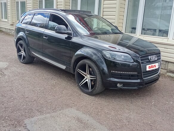 2006 Audi Q7 I (4L), чёрный, 1050000 рублей