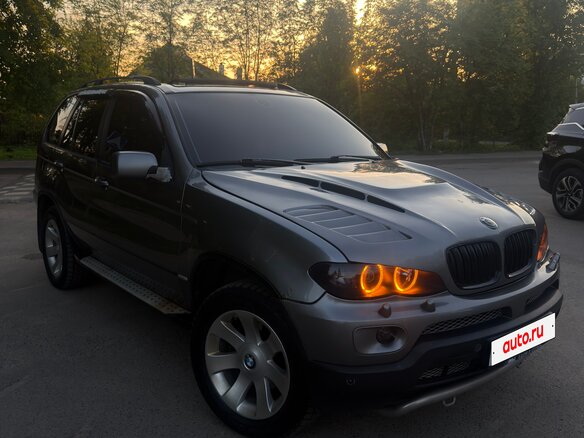 2005 BMW X5 3.0i I (E53) Рестайлинг, серый, 950000 рублей - вид 3