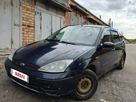 2004 Ford Focus I Рестайлинг, синий, 210000 рублей, вид 1