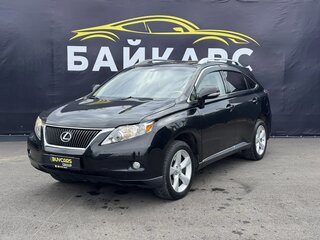 2009 Lexus RX 350 II Рестайлинг, чёрный, 1834000 рублей, вид 1