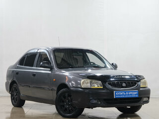 2008 Hyundai Accent ТагАЗ II, серый, 299000 рублей, вид 1
