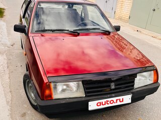 1998 Lada (ВАЗ) 2108, красный, 141000 рублей, вид 3