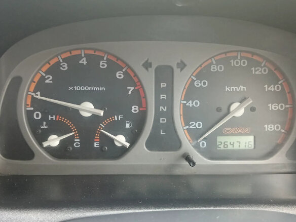1999 Honda Capa, белый, 320000 рублей - вид 7