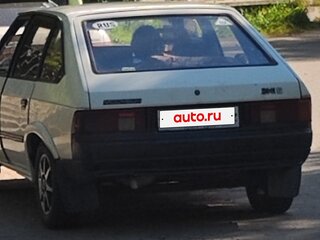1993 Москвич 21412-01, белый, 55000 рублей, вид 1