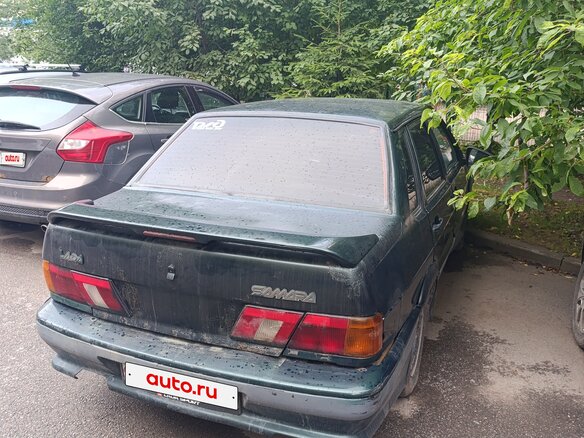 2003 Lada (ВАЗ) 2115, зелёный, 85000 рублей - вид 4