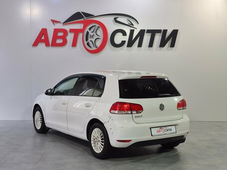 2012 Volkswagen Golf VI, белый, 610000 рублей, вид 5