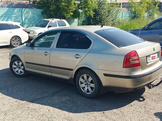 2005 Skoda Octavia II (A5), бежевый, 480000 рублей, вид 2
