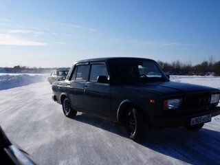 2005 Lada (ВАЗ) 2107, синий, 250000 рублей, вид 3