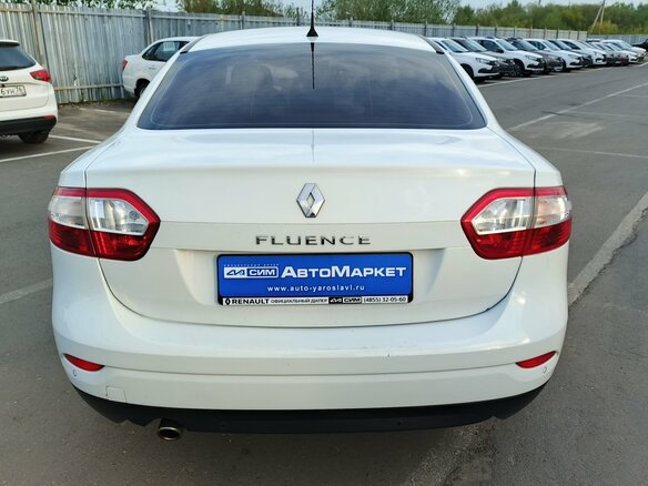 2014 Renault Fluence I Рестайлинг, белый - вид 6
