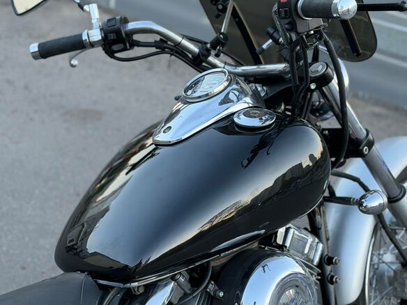 1997 Yamaha XVS400 Drag Star, чёрный - вид 4